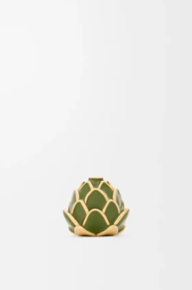 Acrobat Artichoke-hoed van sterlingzilver en email