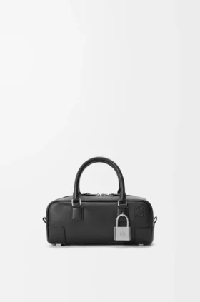 Amazona 23 Cropped-tas van glanzend kalfsleer