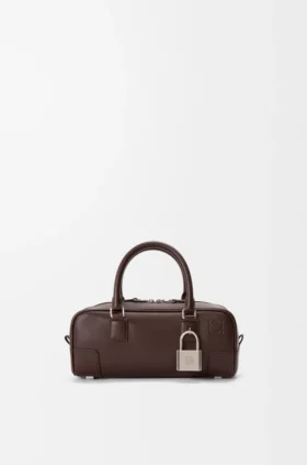 Amazona 23 Cropped-tas van glanzend kalfsleer