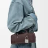 Amazona 23 Cropped-tas van glanzend kalfsleer Amazona 23 Cropped-tas van glanzend kalfsleer