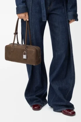 Amazona 31 Cropped-tas van generfd nubuck Amazona 31 Cropped-tas van generfd nubuck
