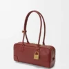 Amazona 31 Cropped-tas van glanzend kalfsleer Amazona 31 Cropped-tas van glanzend kalfsleer