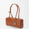 Amazona 31 Cropped-tas van glanzend kalfsleer Amazona 31 Cropped-tas van glanzend kalfsleer