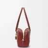 Amazona 31 Cropped-tas van glanzend kalfsleer Amazona 31 Cropped-tas van glanzend kalfsleer