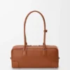 Amazona 31 Cropped-tas van glanzend kalfsleer Amazona 31 Cropped-tas van glanzend kalfsleer