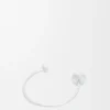 Anagram-armband met Pebble-structuur in sterlingzilver Anagram-armband met Pebble-structuur in sterlingzilver