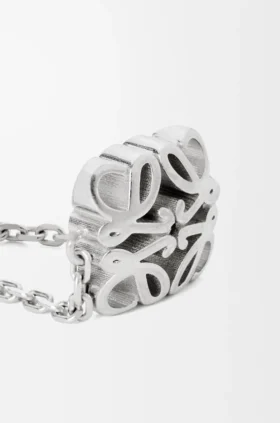 Anagram Bombé-armband van sterlingzilver