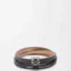 Anagram Bombé-draaiarmband van kalfsleer Anagram Bombé-draaiarmband van kalfsleer