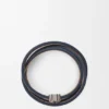 Anagram Bombé-draaiarmband van kalfsleer Anagram Bombé-draaiarmband van kalfsleer