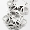Anagram Bombé hoepeloorbellen van sterlingzilver Anagram Bombé hoepeloorbellen van sterlingzilver