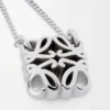 Anagram Bombé ketting van sterlingzilver Anagram Bombé ketting van sterlingzilver