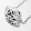 Anagram Bombé ketting van sterlingzilver Anagram Bombé ketting van sterlingzilver