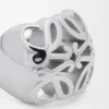 Anagram Bombé zegelring in sterlingzilver Anagram Bombé zegelring in sterlingzilver