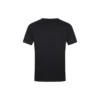 Anagram geborduurd katoenen T-shirt met ronde hals en korte mouwen, zwart H526341Xai-1100