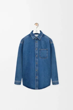 Anagram-overshirt van denim