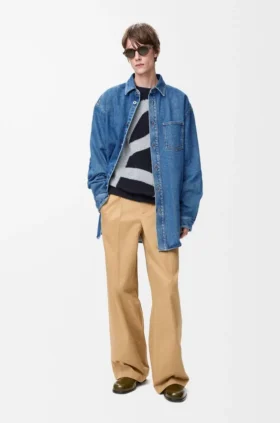 Anagram-overshirt van denim