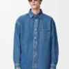 Anagram-overshirt van denim Anagram-overshirt van denim