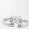 Anagram Pebble mini-hoepeloorbellen van sterlingzilver Anagram Pebble mini-hoepeloorbellen van sterlingzilver