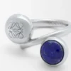 Anagram Pebble-ring van sterlingzilver en lapis lazuli Anagram Pebble-ring van sterlingzilver en lapis lazuli