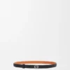 Anagram-riem van kalfsleer met Pebble-structuur Anagram-riem van kalfsleer met Pebble-structuur