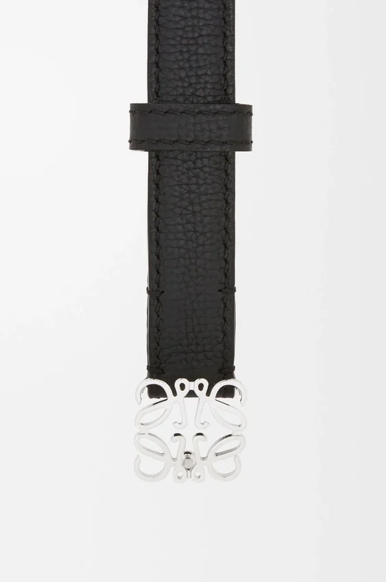Anagram-riem van kalfsleer met Pebble-structuur Anagram-riem van kalfsleer met Pebble-structuur