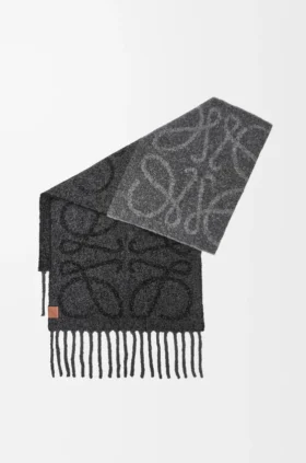Anagram-sjaal van alpaca en wol