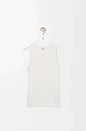 Anagram-tanktop van stretchviscose