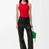 Anagram-tanktop van stretchviscose Anagram-tanktop van stretchviscose