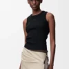 Anagram-tanktop van stretchviscose Anagram-tanktop van stretchviscose