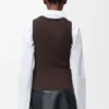 Anagram-tanktop van stretchviscose Anagram-tanktop van stretchviscose