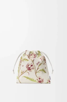 Artichoke klein trekkoordpouch van canvas