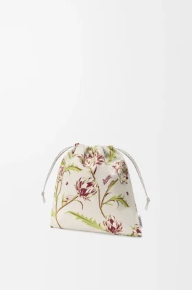 Artichoke klein trekkoordpouch van canvas