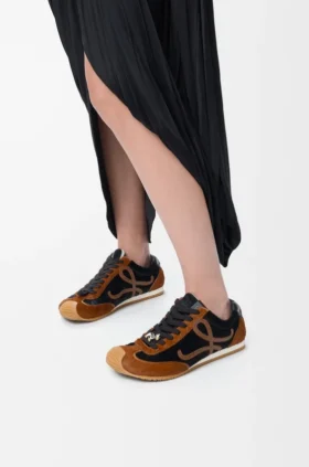 Ballet Runner 2.0 van harig kalfsleer
