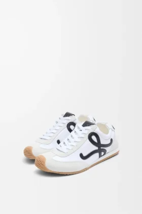 Ballet Runner 2.0 van nylon en suède