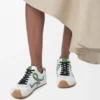 Ballet Runner 2.0 van nylon en kalfsleer Ballet Runner 2.0 van nylon en kalfsleer
