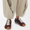 Ballet Runner 2.0 van nylon en kalfsleer Ballet Runner 2.0 van nylon en kalfsleer