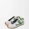Ballet Runner 2.0 van nylon en kalfsleer Ballet Runner 2.0 van nylon en kalfsleer