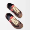 Ballet Runner 2.0 van nylon en suède Ballet Runner 2.0 van nylon en suède