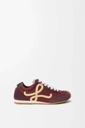 Ballet Runner 2.0 van nylon en suède