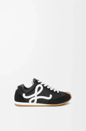 Ballet Runner 2.0 van nylon en suède