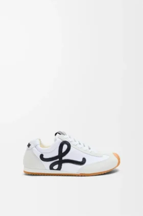 Ballet Runner 2.0 van nylon en suède