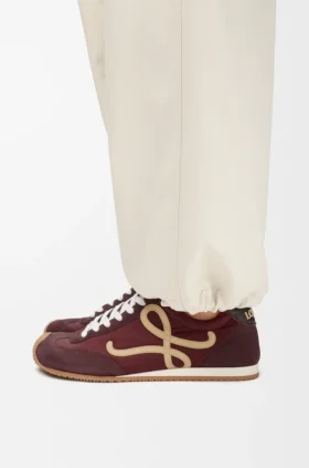 Ballet Runner 2.0 van nylon en suède