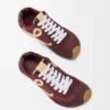 Ballet Runner 2.0 van nylon en suède Ballet Runner 2.0 van nylon en suède