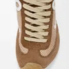 Ballet Runner 2.0 van suède en mesh Ballet Runner 2.0 van suède en mesh