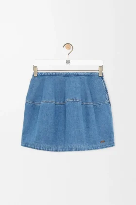Balloonrok van denim
