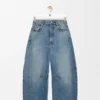 Barrel-jeans van denim Barrel-jeans van denim