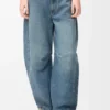 Barrel-jeans van denim Barrel-jeans van denim