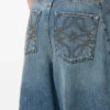 Barrel-jeans van denim Barrel-jeans van denim