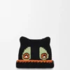 Beanie van een mix van wol, alpaca en mohair