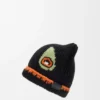Beanie van een mix van wol, alpaca en mohair
